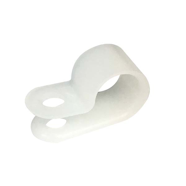 オーム電機 GCL-1/2 04-0520 ナイロンサドル 内径φ12.7mm 100個入（ご注文単位1袋）【直送品】