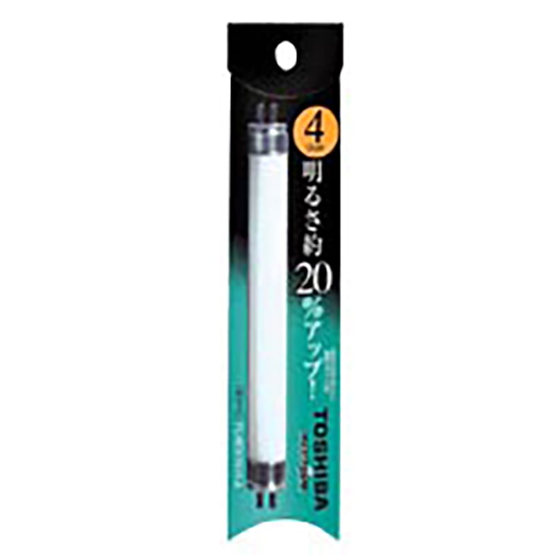 オーム電機 4974550523783 04-6888 東芝 直管蛍光灯 昼白色 4形 FL4EXNH-A（ご注文単位1袋）【直送品】