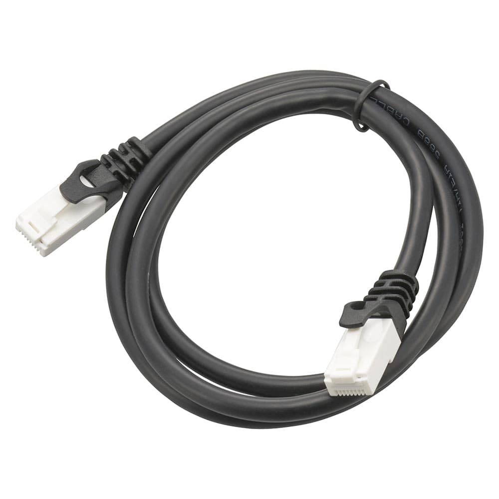 オーム電機 PC-N6A10-K 05-1070 つめが折れないLANケーブル CAT6A 1m（ご注文単位1袋）【直送品】