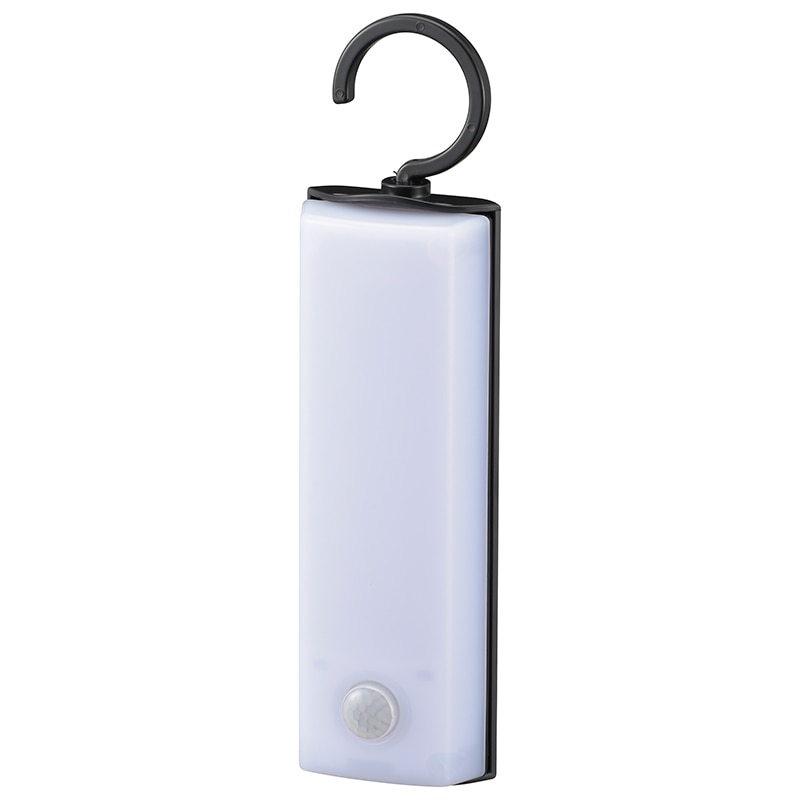 オーム電機 LS-B60JF-4 06-0145 LEDセンサーライト 乾電池式 フック型(ご注文単位1袋)【直送品】