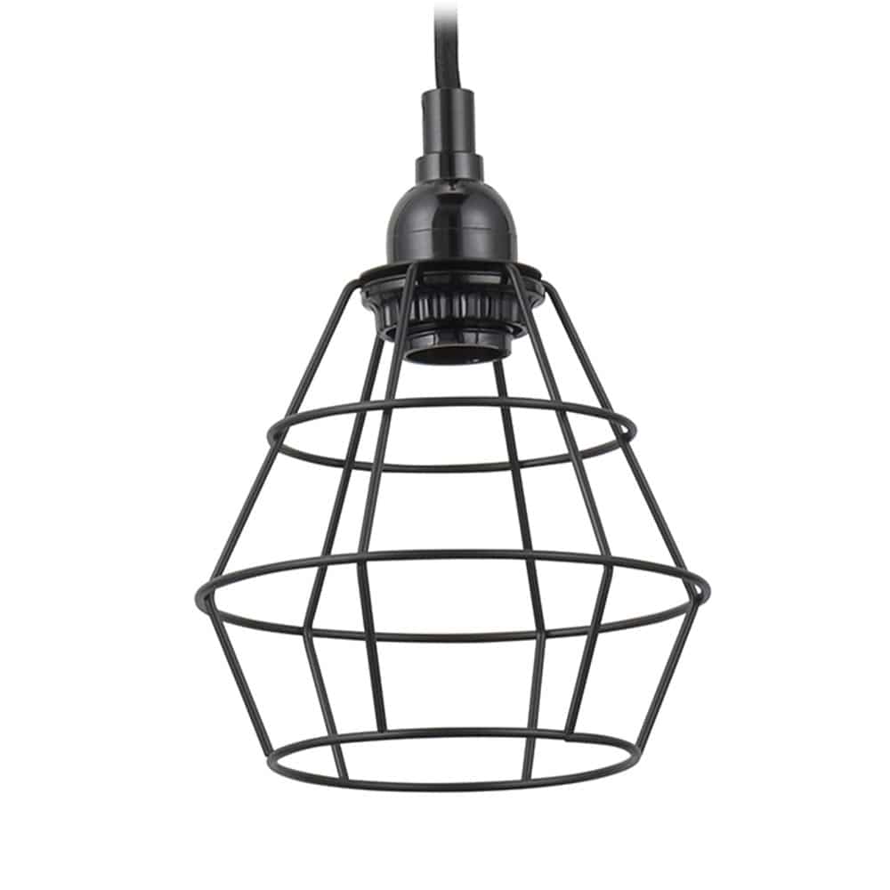 オーム電機 LT-YN433K 06-1182 ペンダントライト E26 ブラック 電球別売（ご注文単位1袋）【直送品】