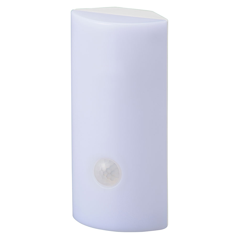 オーム電機 NIT-BLA6JCS-WN 06-1634 LEDセンサーライト 人感明暗センサー（ご注文単位1袋）【直送品】