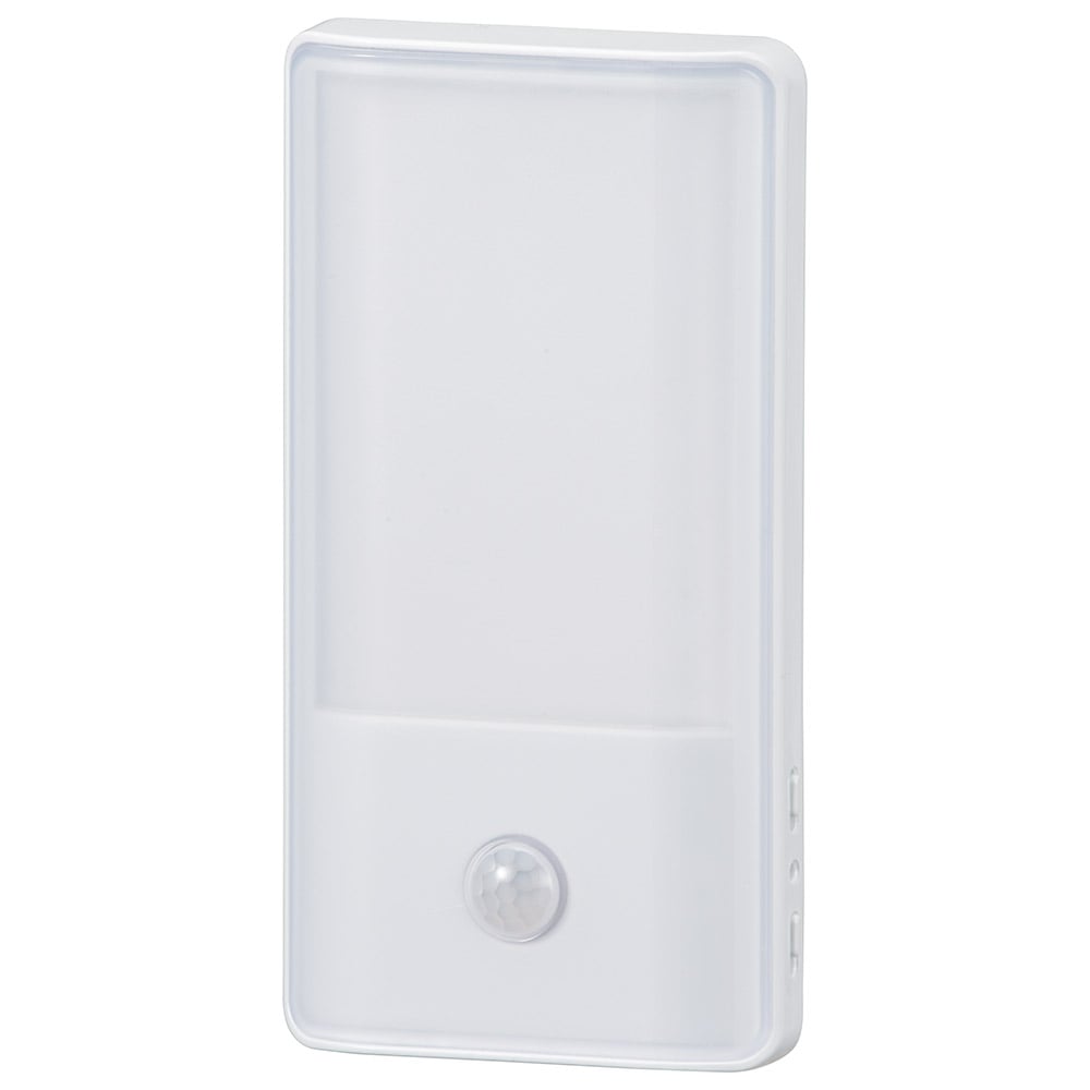 オーム電機 NIT-ALA6JY-WL 06-1721 LEDナイトライト 明暗人感センサー式 電球色（ご注文単位1袋）【直送品】