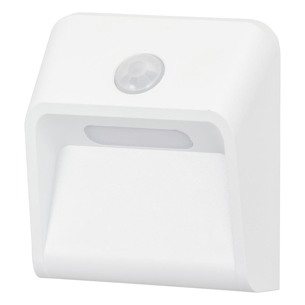 オーム電機 NIT-ALA6JW-WL 06-1764 LEDナイトライト 明暗・人感センサー付き 壁面照射タイプ 電球色（ご注文単位1袋）【直送品】