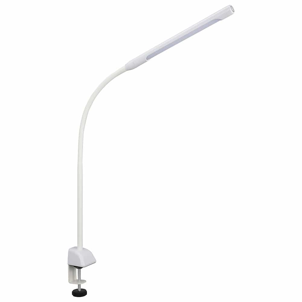 オーム電機 OAL-LD42AG-W 06-3688 LEDクランプライト 3段階調光 ホワイト（ご注文単位1袋）【直送品】