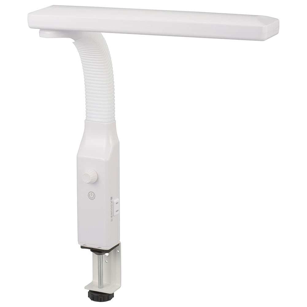 オーム電機 AS-LN94BG-W1 06-3896 LEDクランプライト 調光(ご注文単位1袋)【直送品】