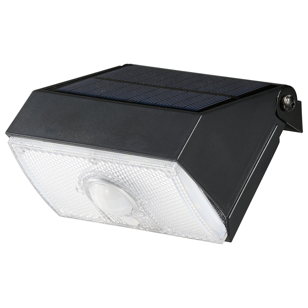 オーム電機 LS-S1080ST4-K 06-4294 LEDセンサーライト ソーラー式(ご注文単位1袋)【直送品】