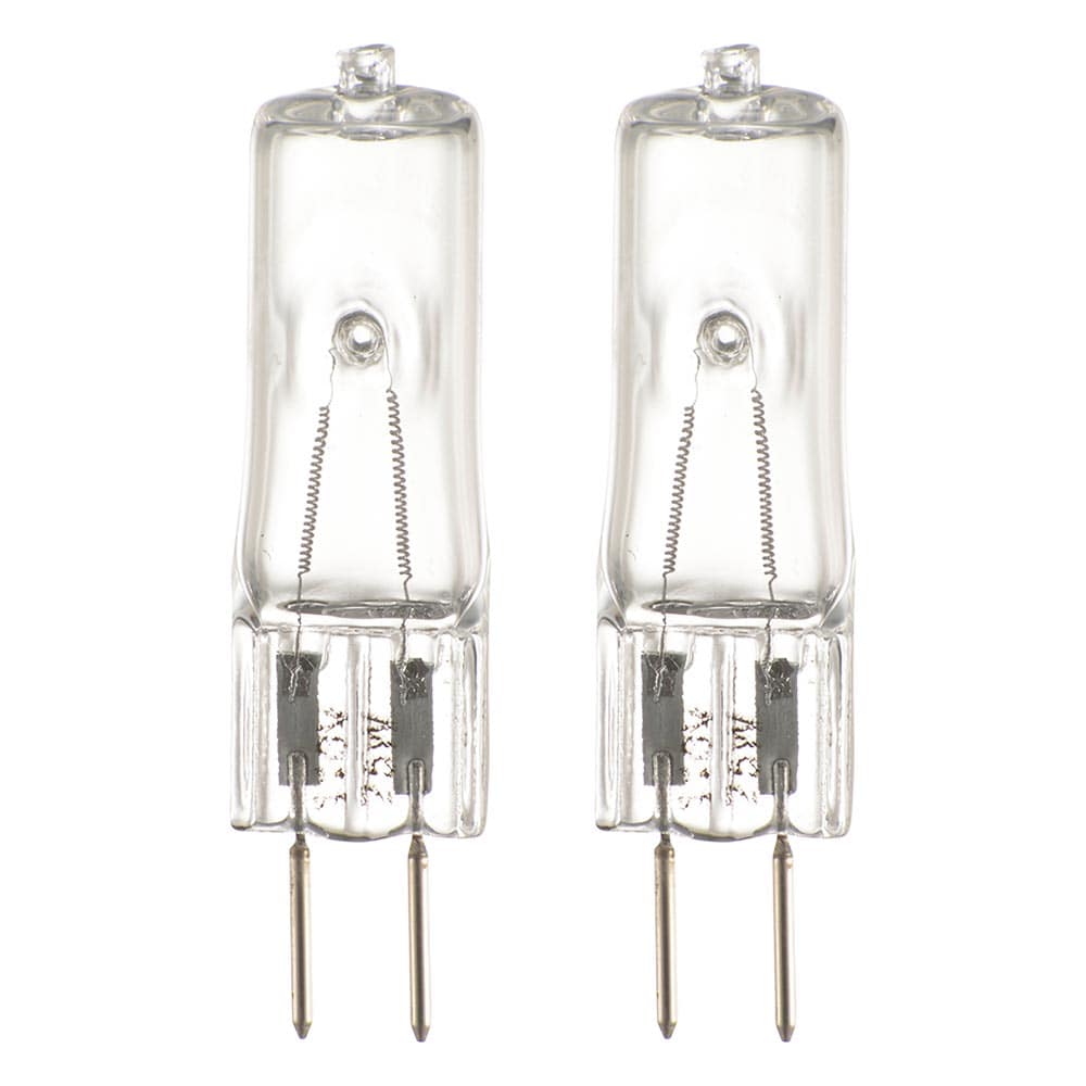 オーム電機 LS-Pｰ0752 06-4924 ピンタイプハロゲン球 75W/110V 2個入（ご注文単位1袋）【直送品】