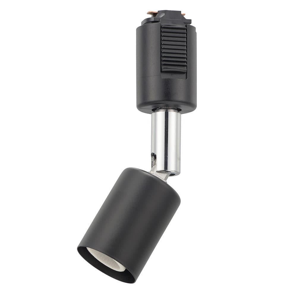 オーム電機 ORL-E1701-K 06-5004 レールライト ライティングダクト用 E17口金 ブラック(ご注文単位1袋)【直送品】