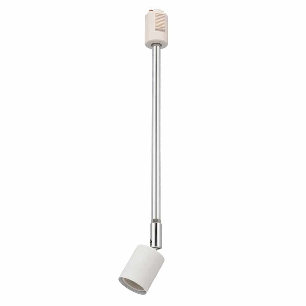 オーム電機 ORL-E2602-W 06-5009 レールライト ライティングダクト用 E26口金 ホワイト（ご注文単位1袋）【直送品】