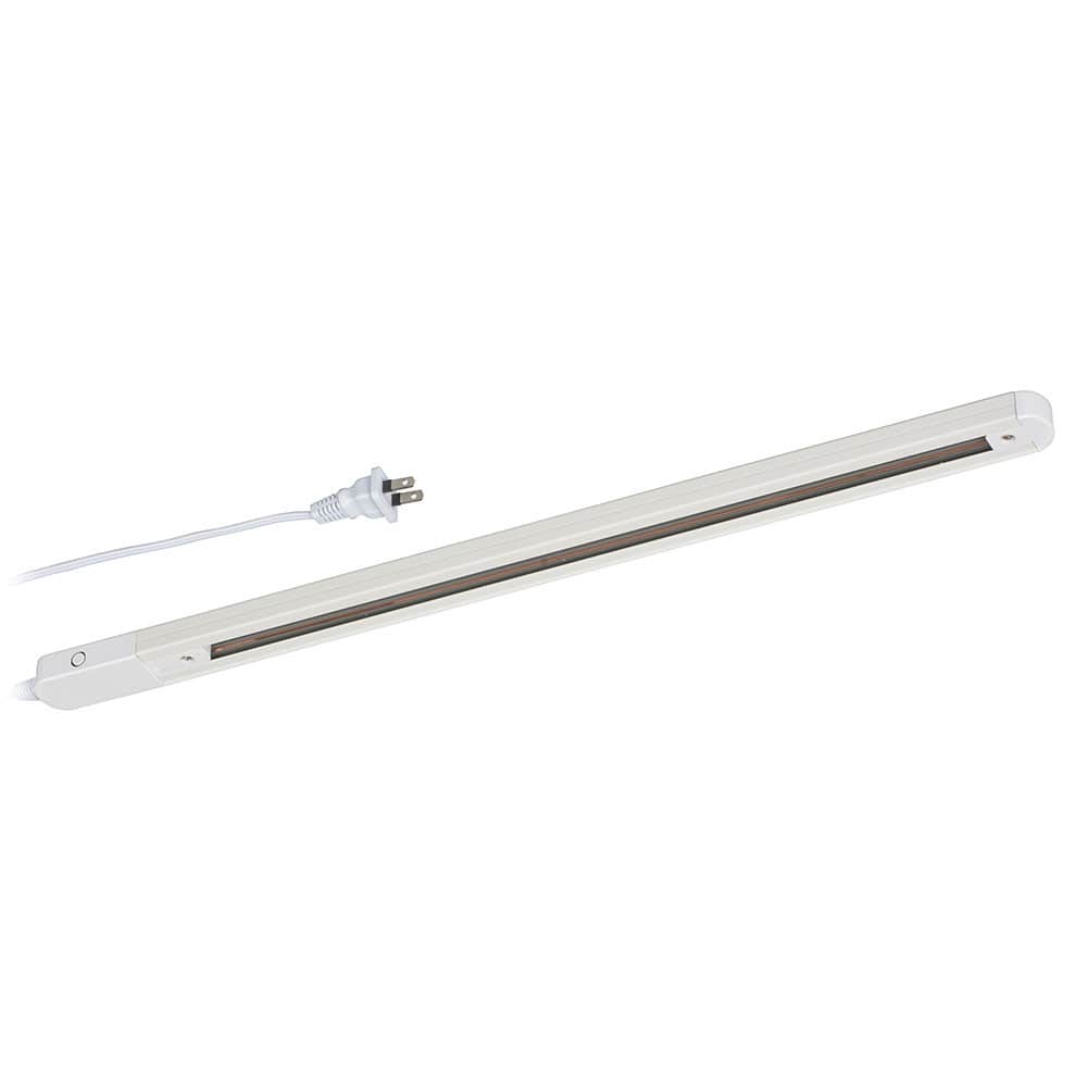 オーム電機 ORL-X50AW 06-5011 ライティングダクトレール コンセント式 0.5m ホワイト（ご注文単位1袋）【直送品】