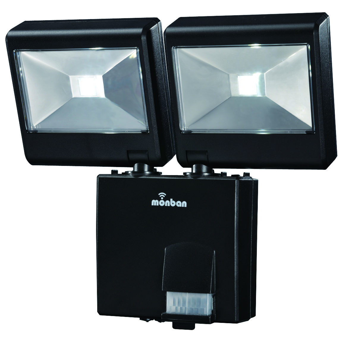 オーム電機 LS-B224D-K 07-8282 LED センサーライト2灯 乾電池タイプ(ご注文単位1袋)【直送品】