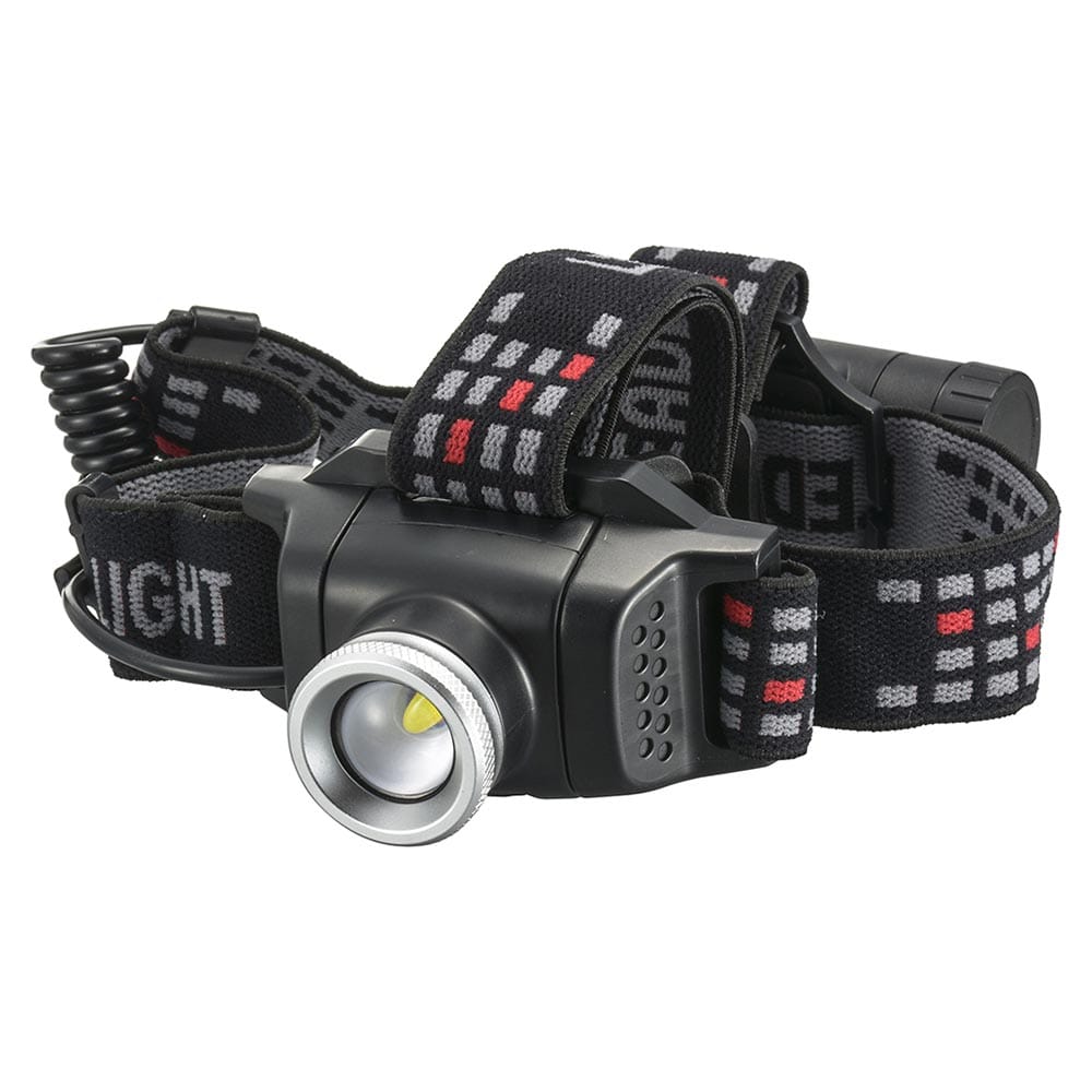 オーム電機 LC-HUS400-K 08-1368 LEDヘッドライト USB充電式 リードウォーリア 400ルーメン（ご注文単位1袋）【直送品】