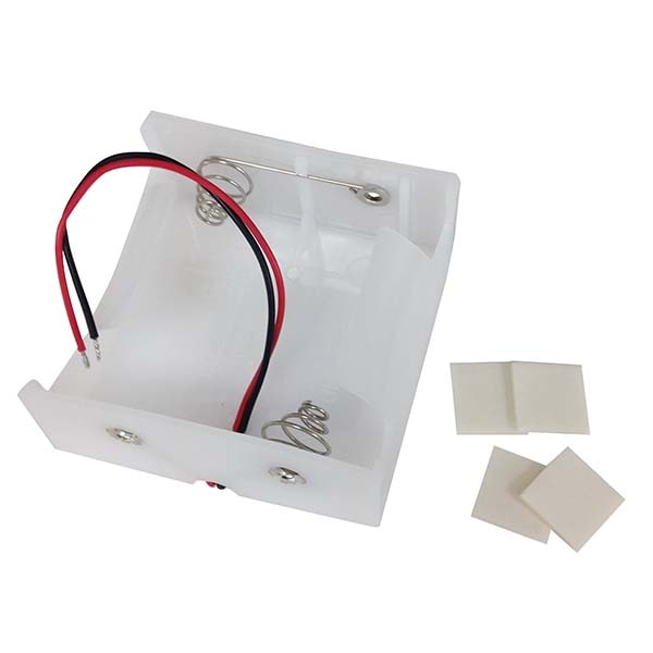 オーム電機 DZ-UMR12 09-1552 電池ケース 単1×2（ご注文単位1袋）【直送品】