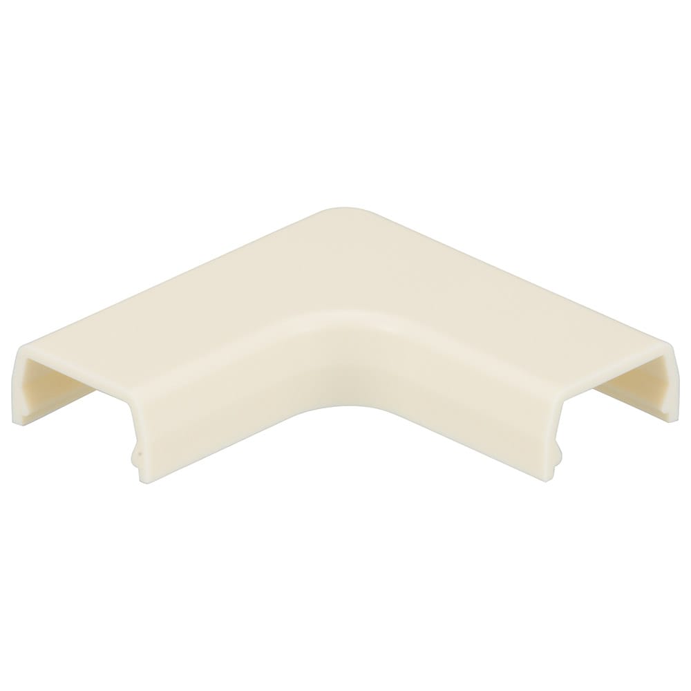 オーム電機 DZ-AMM0-M/2P 09-2678 モール用曲がり0号 ミルキー 2個入（ご注文単位1袋）【直送品】