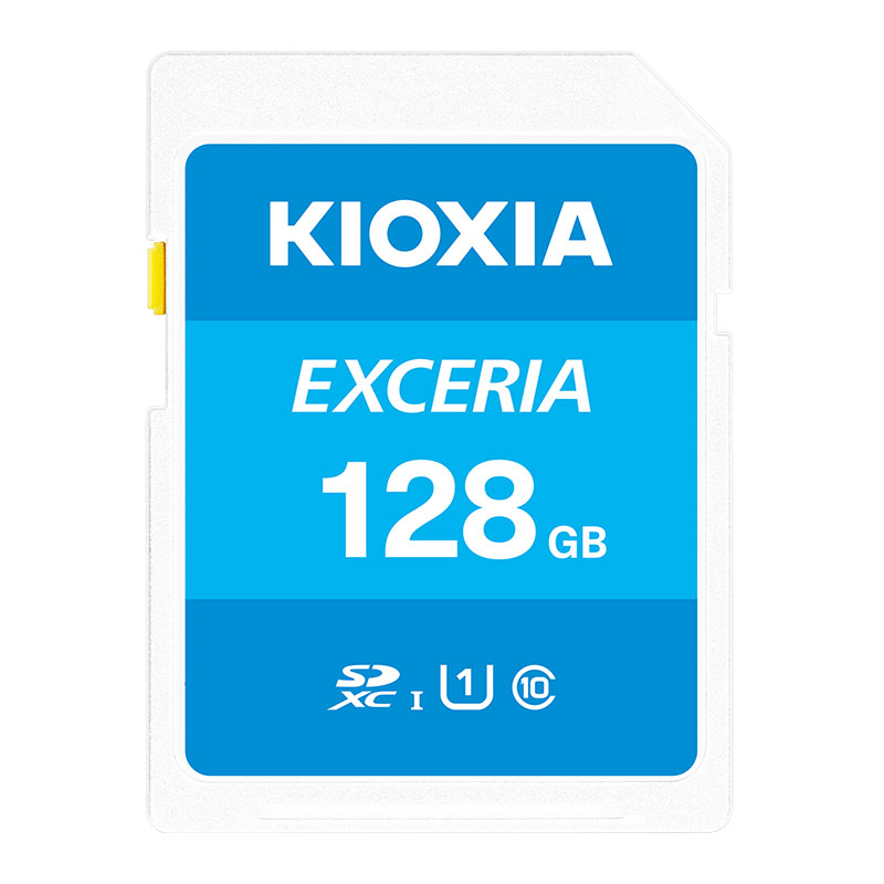 オーム電機 4582563852341 11-0909 キオクシア SDXCメモリーカード UHS-I 128GB EXCERIA（ご注文単位1袋）【直送品】