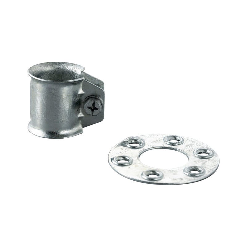 オーム電機 GRK25Z(P) 14-0398 DXアンテナ ステー金具 マスト用 φ25.4mm(ご注文単位1袋)【直送品】