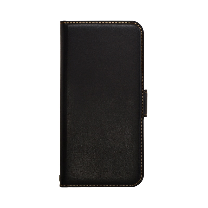 オーム電機 5452IP047BO 15-8488 ラスタバナナ 手帳型スマホケース iPhoneSE第2世代/iPhone8/iPhone7/iPhone6s サイドマグネット ブラック(ご注文単位1袋)【直送品】