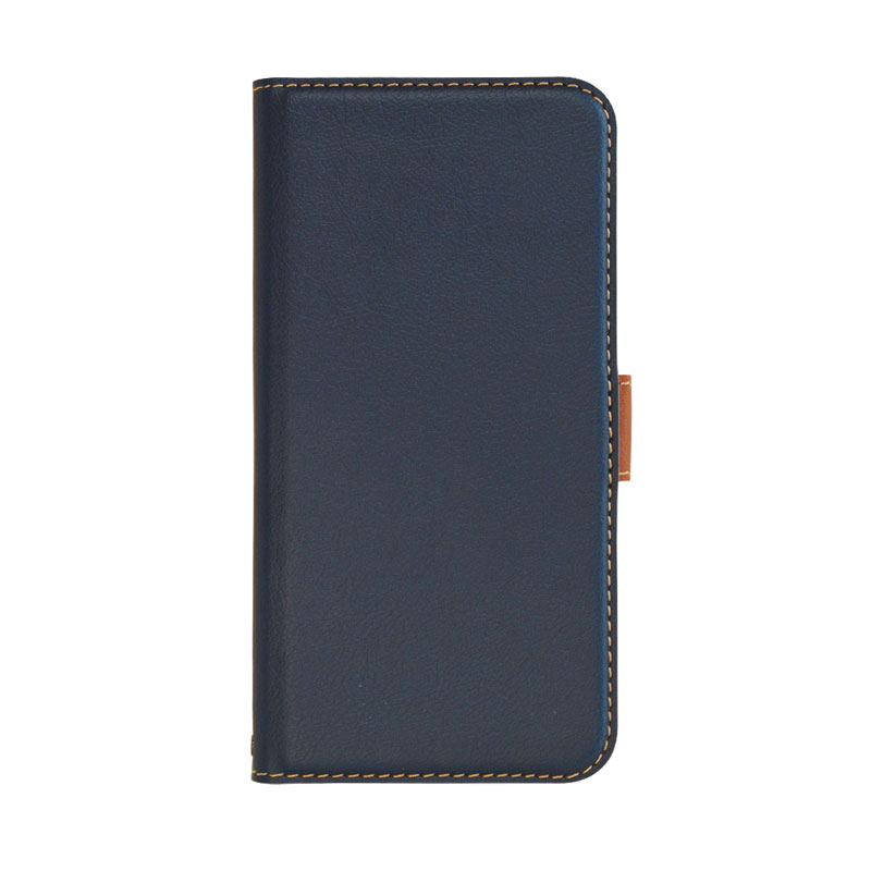 オーム電機 5703IP061BO 15-8561 ラスタバナナ iPhone12/12Pro 手帳型スマホケース NV×BR(ご注文単位1袋)【直送品】