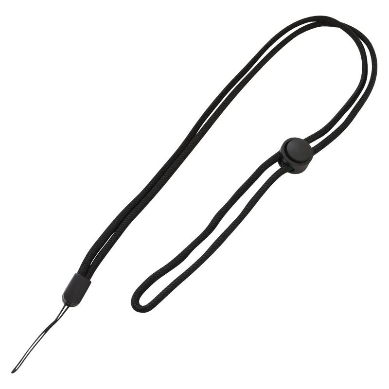 オーム電機 RNST03BK 15-8689 ラスタバナナ ネックストラップ スマホ・ガラケー対応 ブラック(ご注文単位1袋)【直送品】