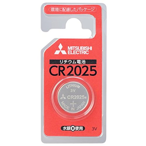 オーム電機 49K032 17-1087 三菱リチウムコイン電池 CR2025D/1(ご注文単位1袋)【直送品】