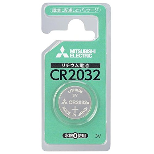 オーム電機 49K033 17-1088 三菱リチウムコイン電池 CR2032D/1(ご注文単位1袋)【直送品】
