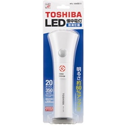 オーム電機 4904530630743 17-4172 東芝 LED懐中電灯 単1形2本使用 KFL-12N(W)（ご注文単位1袋）【直送品】