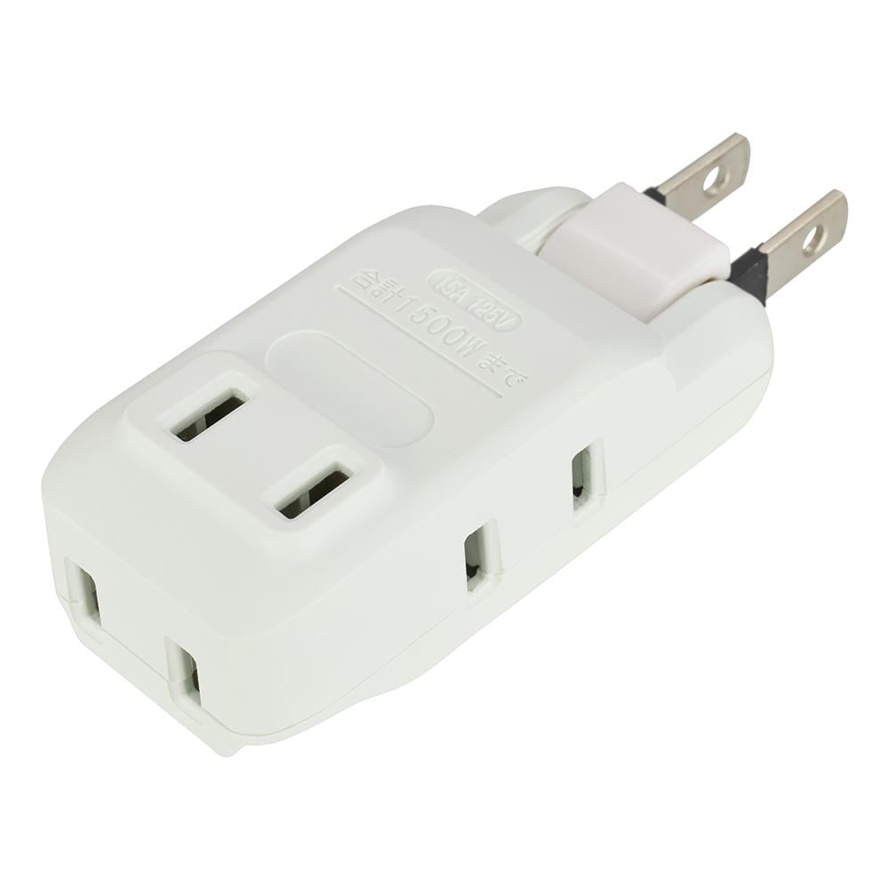 オーム電機 4個口マイクロタップ 1個（ご注文単位1個）【直送品】