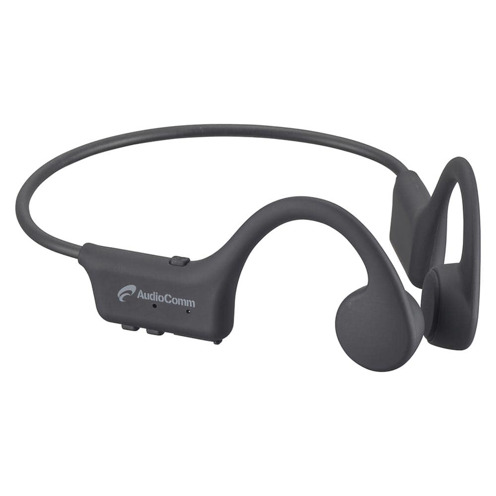 オーム電機 AudioComm 骨伝導イヤホン 1個（ご注文単位1個）【直送品】