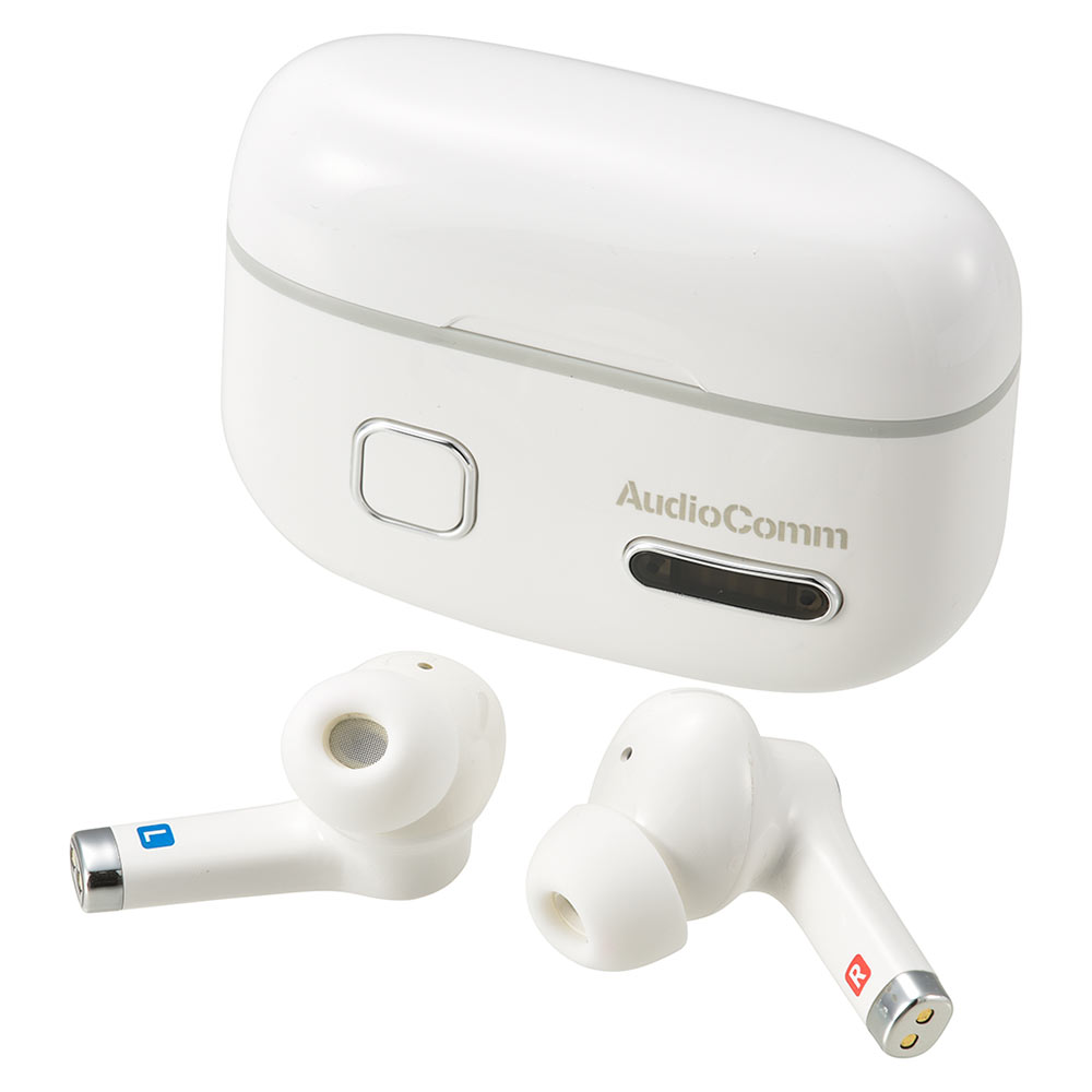 オーム電機 AudioComm 完全ワイヤレス集音器 1個(ご注文単位1個)【直送品】