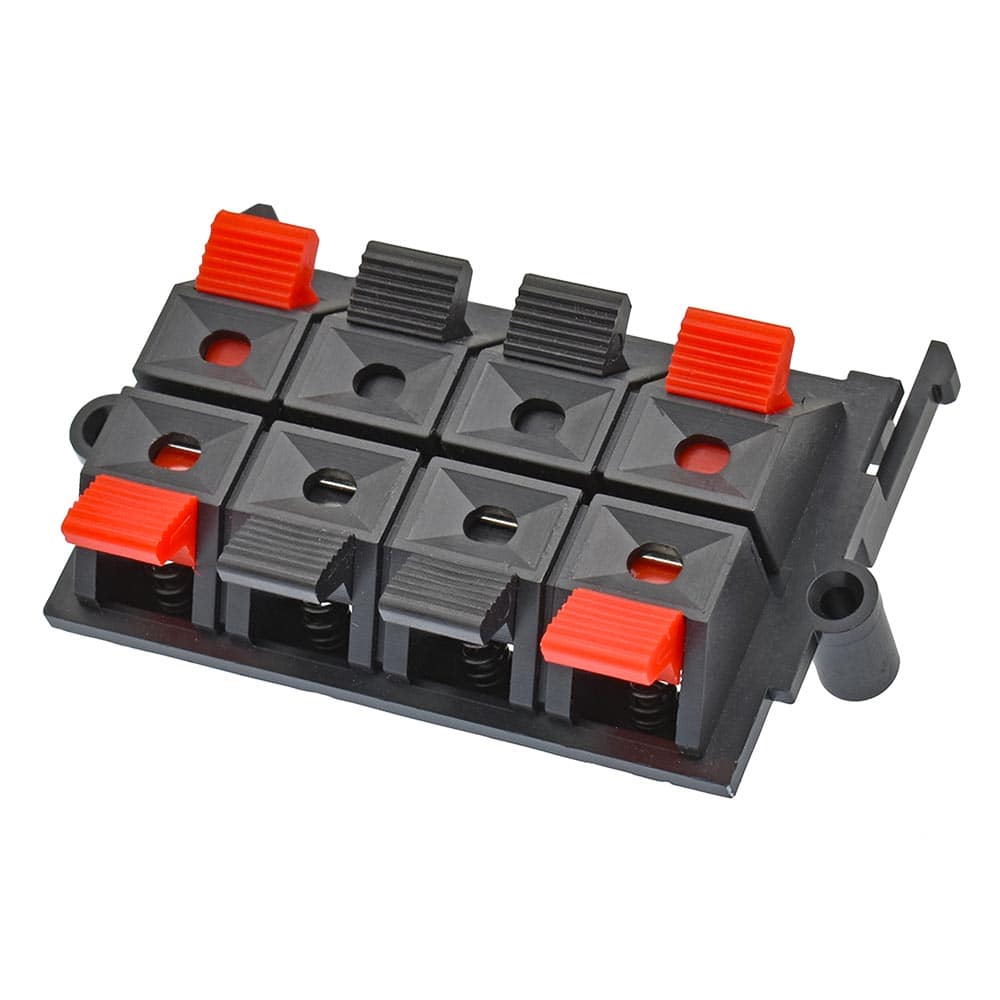 オーム電機 プッシュターミナル 8ピンタイプ 1個（ご注文単位1個）【直送品】