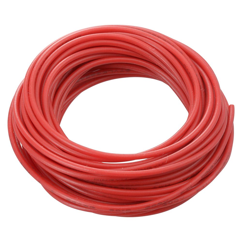 オーム電機 工作用コード 5m 赤 1個（ご注文単位1個）【直送品】