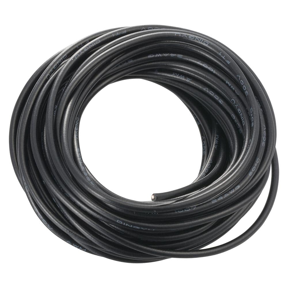 オーム電機 工作用コード 5m 黒 1個（ご注文単位1個）【直送品】