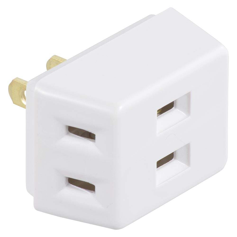 オーム電機 トリプルタップ 3個口 1個（ご注文単位1個）【直送品】