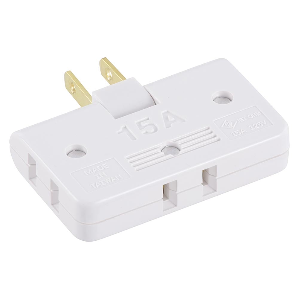 オーム電機 コーナータップ 3個口 1個（ご注文単位1個）【直送品】