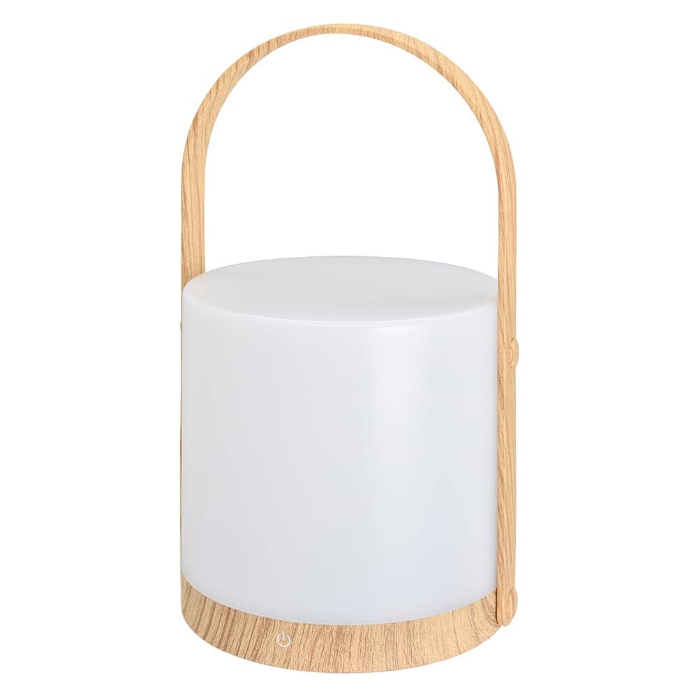 オーム電機 LED木目調ランプ 1個(ご注文単位1個)【直送品】