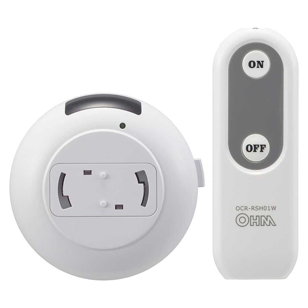 オーム電機 リモコンスイッチ ペンダント型照明専用 1個（ご注文単位1個）【直送品】