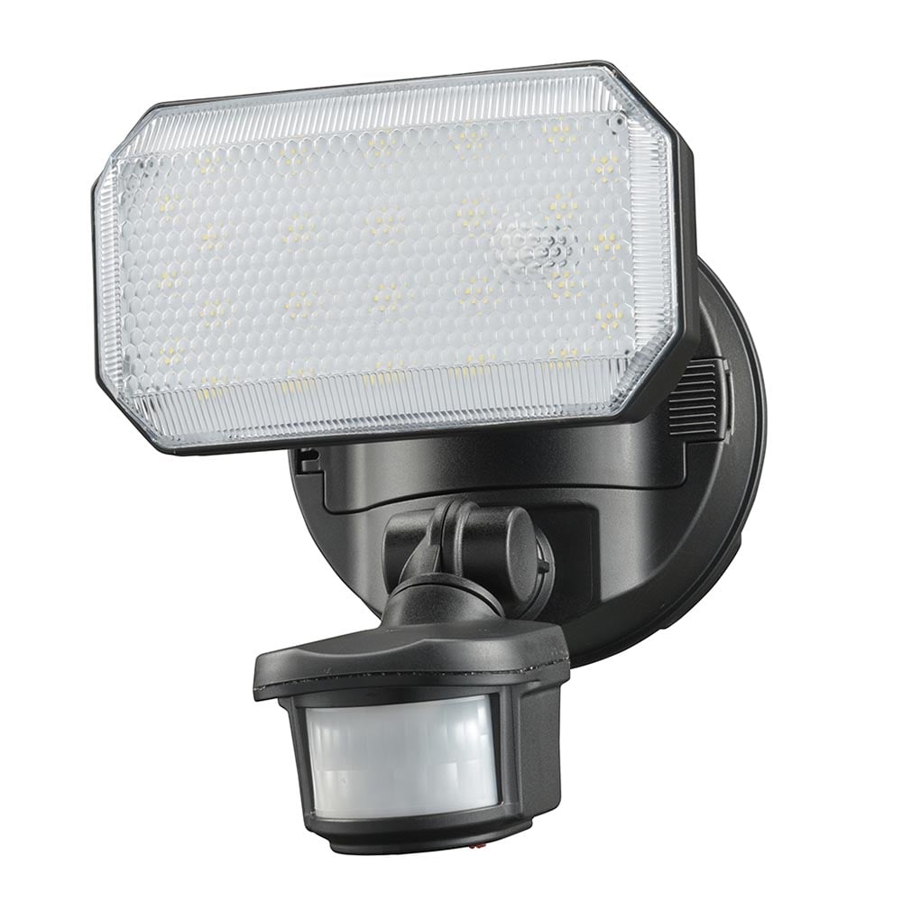 オーム電機 monban 防犯センサーライト 1灯 リチウム充電池式 1000ルーメン 1個(ご注文単位1個)【直送品】