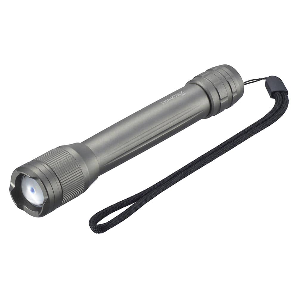 オーム電機 LEDズームライト 350ルーメン 1個（ご注文単位1個）【直送品】