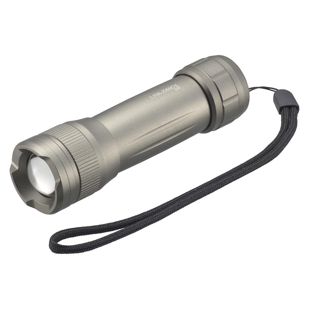 オーム電機 LEDズームライト 450ルーメン 1個（ご注文単位1個）【直送品】