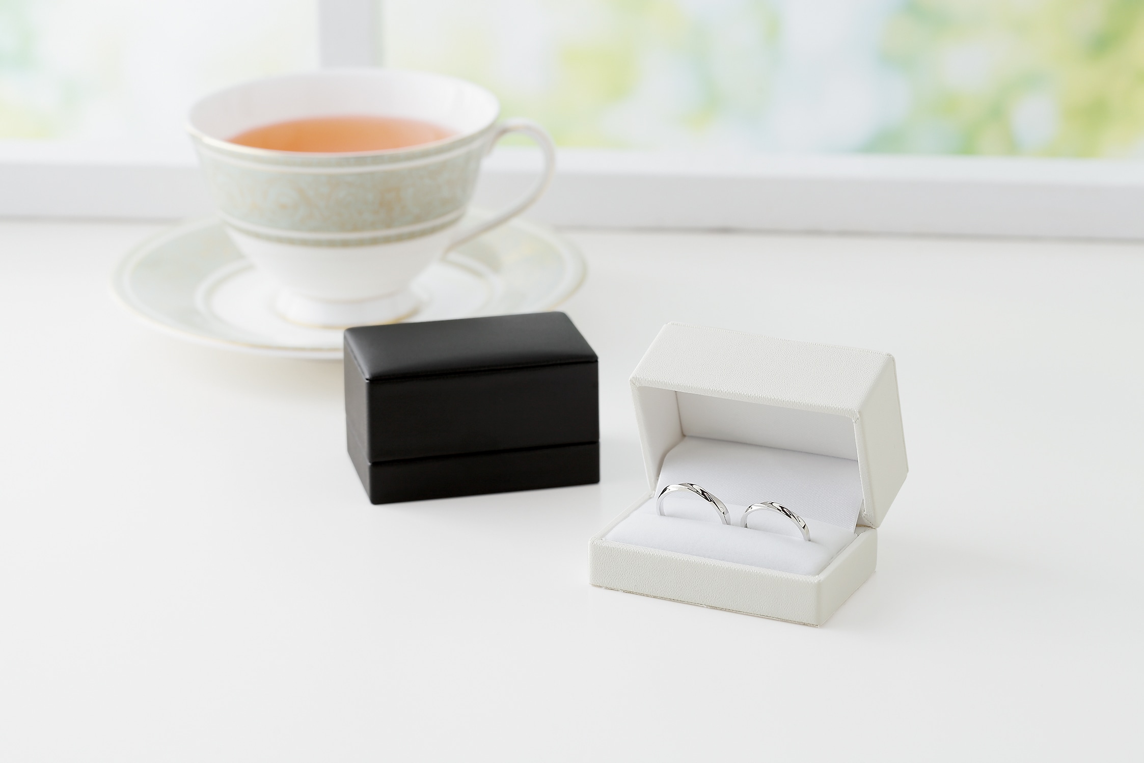 MR-891-WR-BK ペアリングケース マリッジリング用 指輪 ブラック 1個 (ご注文単位10個)【直送品】