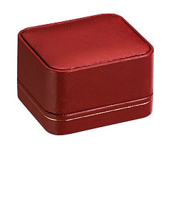 CS-02-R-RED リングケース リングスリット レッド 1個 (ご注文単位10個)【直送品】