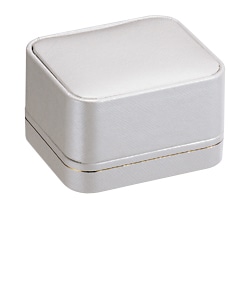 CS-02-E-WH イヤリング・ピアスケースSサイズ ホワイト 1個 (ご注文単位10個)【直送品】