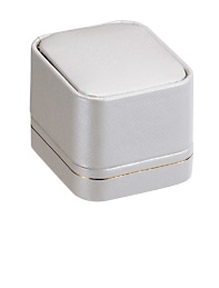 CS-09-E-WH イヤリング・ピアスケース小　ホワイト 1個 （ご注文単位10個）【直送品】