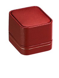 CS-09-E-RED イヤリング・ピアスケース小　レッド 1個 （ご注文単位10個）【直送品】