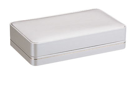 CS-07-NE-WH パールネックレス・イヤンリングケース　ホワイト 1個 （ご注文単位10個）【直送品】