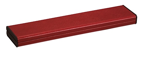 CS-30-W-RED 時計ケース 革ベルト レッド 1個 (ご注文単位20個)【直送品】