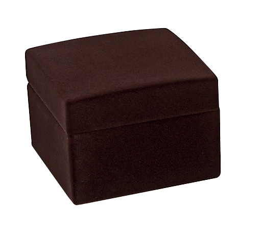 RS-153-R-BR リングケース リングスリット ブラウン 1個 (ご注文単位10個)【直送品】