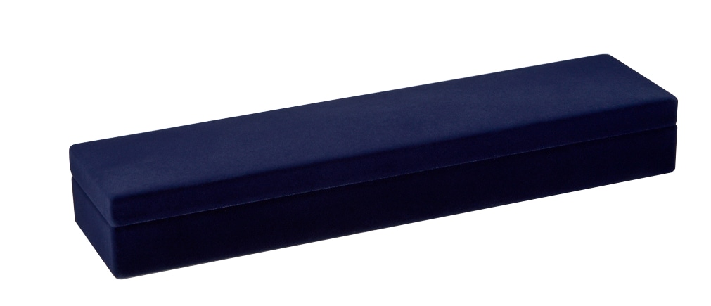 RS-155-NBL-DBL ネックレス・ブレスレット用ケース Dブルー 1個 (ご注文単位10個)【直送品】