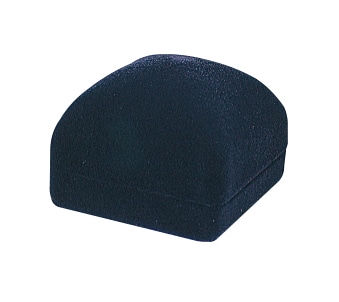 FK-001-E-BK イヤリング・ピアスケース　フロッキー生地　ブラック 1個 （ご注文単位10個）【直送品】